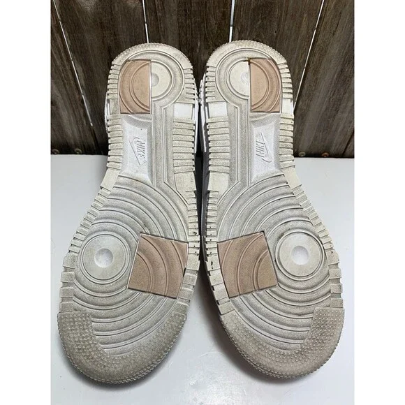 Nike Air Force 1 Pixel Beige Pink White CK6649-200 Women’s Shoe Size 10 - Picture 7 of 9